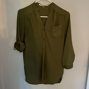 NWOT 41 Hawthorn Green 3/4 Sleeve Bouse